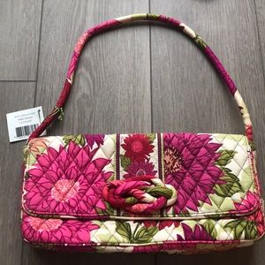 NWT Vera Bradley Knot Just a Clutch Hello Dahlia!